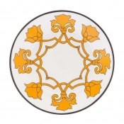 Pinto Paris Jaipur Dessert Plate - Yellow